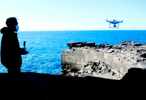 drone pilot, view south